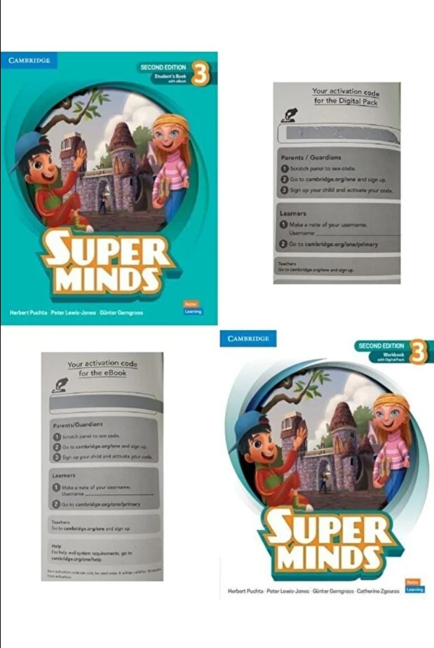 Super Minds Second Edition 3 Student's Book and Workbook with eBook and Digital Pack