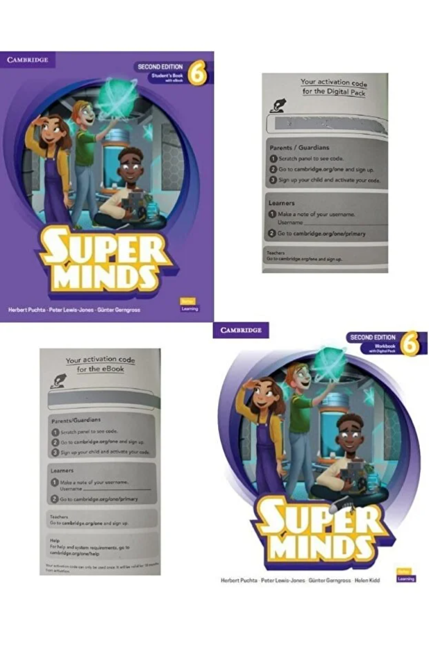 Super Minds Second Edition 6 Student's Book and Workbook with eBook and Digital Pack