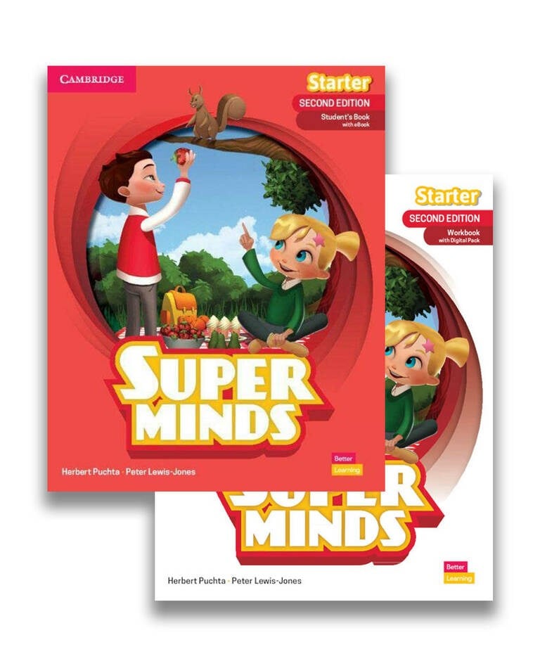 Super Minds Second Edition Starter Student's Book and Workbook 2nd Edition ( DVD  li versiyon – Online KOD YOKTUR )