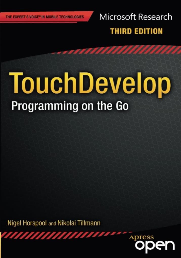 TouchDevelop: Programming on the Go 3rd ed. Edition