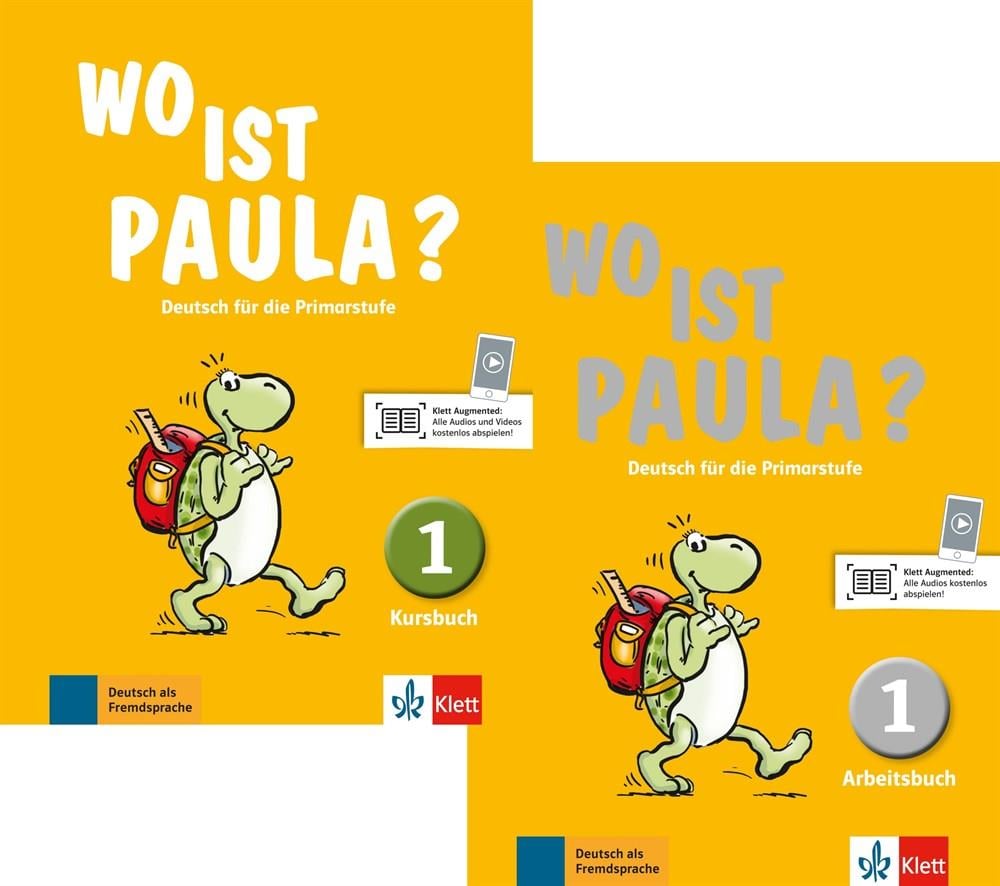 Wo ist Paula? 1 Kursbuch + Arbeitsbuch mit CD-ROM (MP3-Audios)