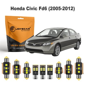 Honda Civic Fd6 2005-2012 Led İç Aydınlatma Ampul Seti