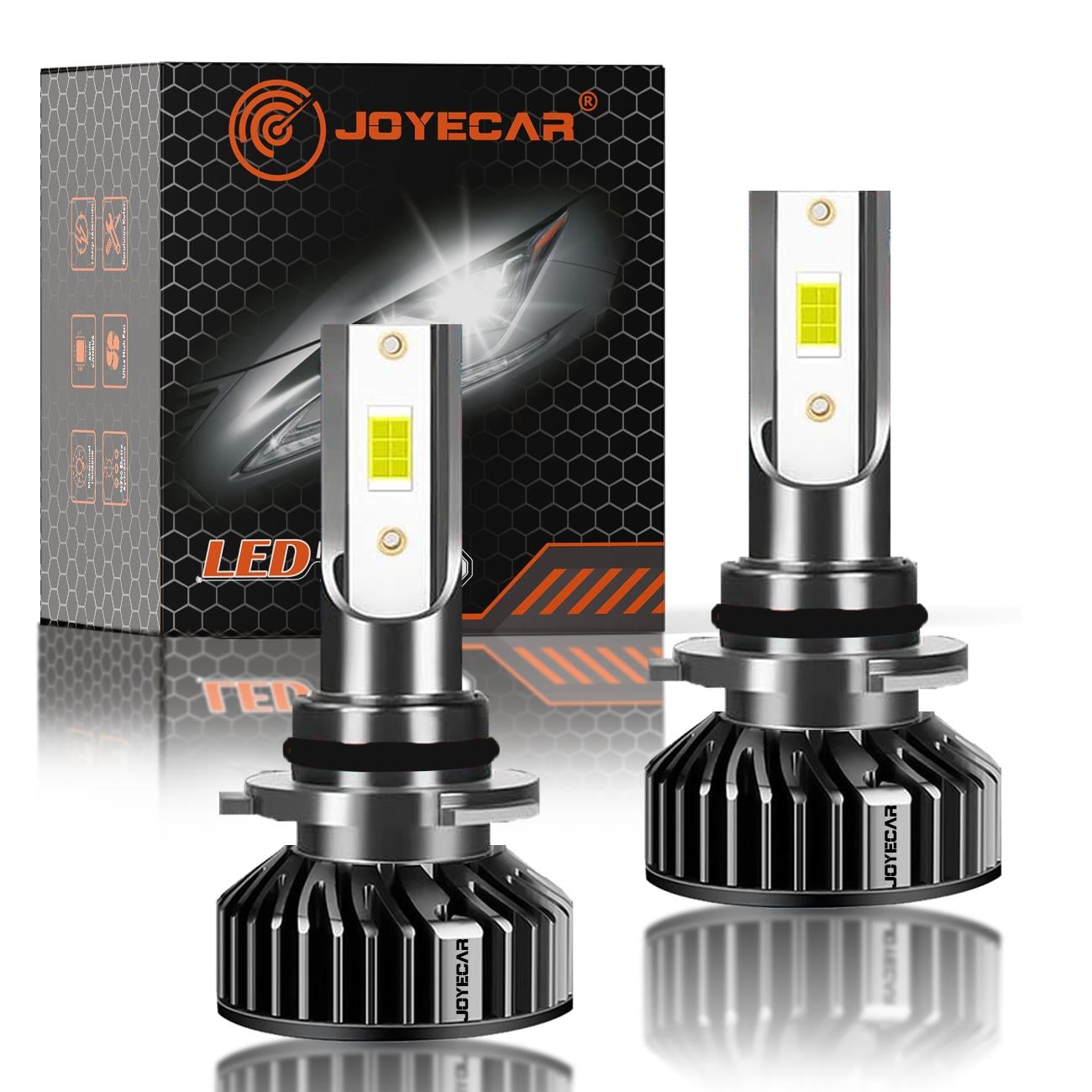 F2 Mini 9005-Hb3 Şimşek Etkili CSP Led Far Ampulü