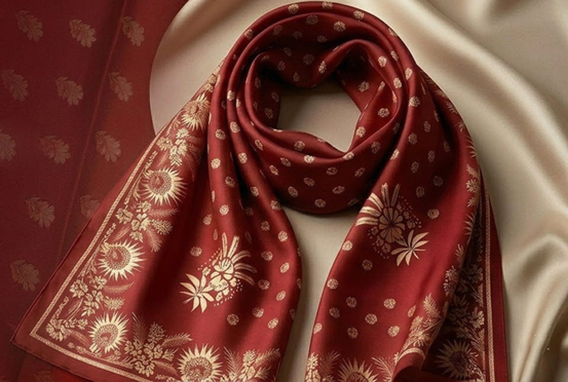 Edirne Kırmızısı Fular-1