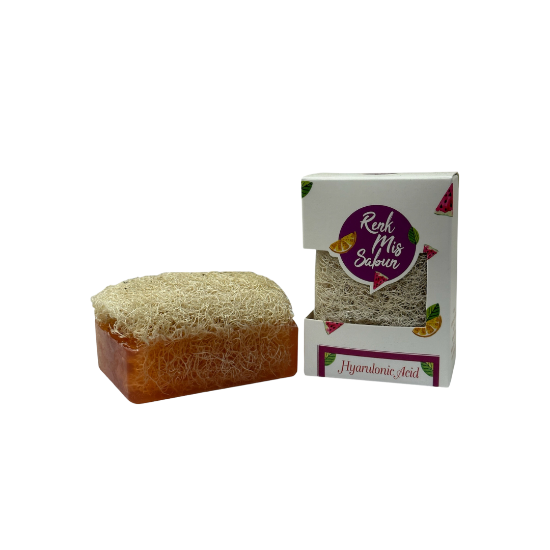 Renk Mis Sabun - Kabak Lifli Hyarulonic Acid Sabunu