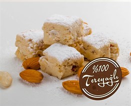 Tereyağlı Kare Bademli Kurabiye