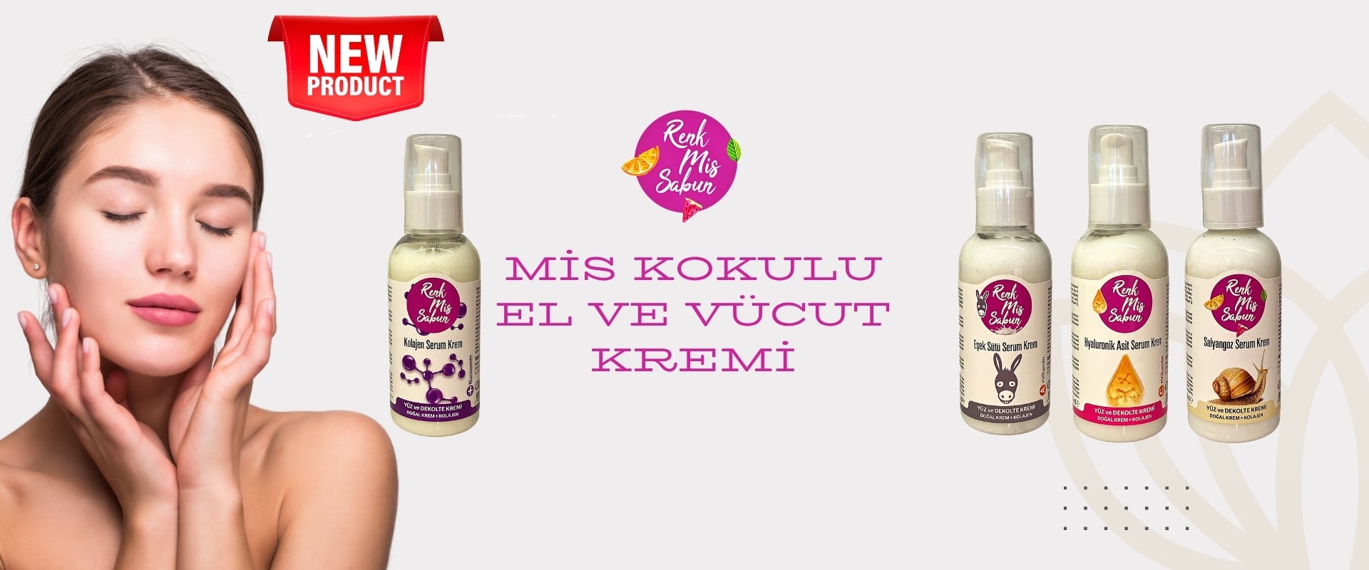 Renk Mis Sabun El ve Vücut Kremi