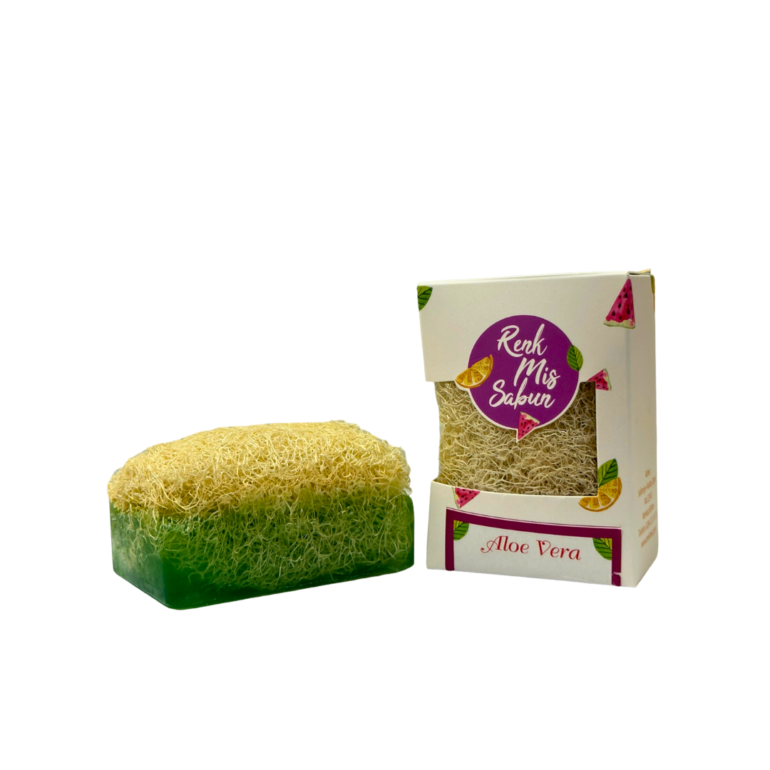 Renk Mis Sabun - Kabak Lifli Collagen Sabunu