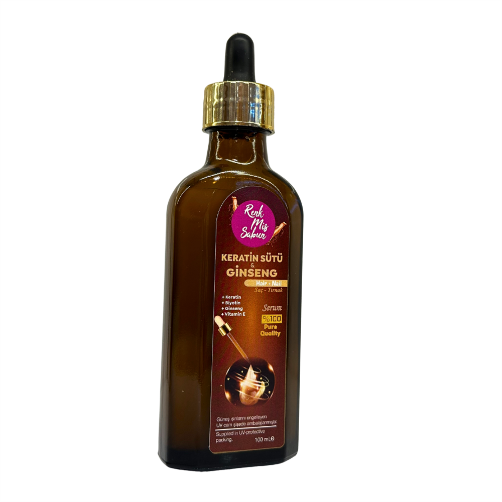 Renk Mis Sabun Keratin Sütü ve Ginseng Serum Yağ