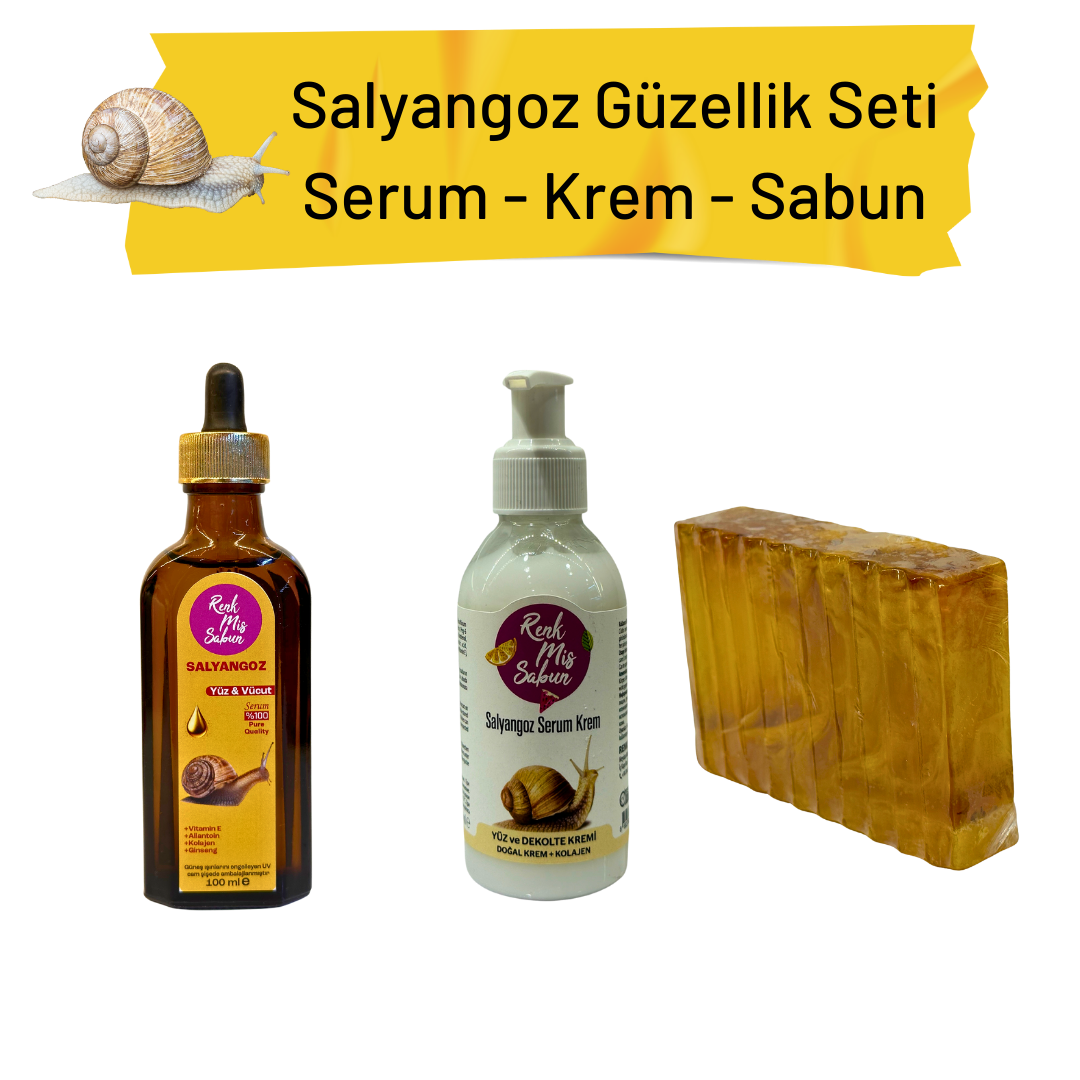 Salyangoz Güzellik Seti