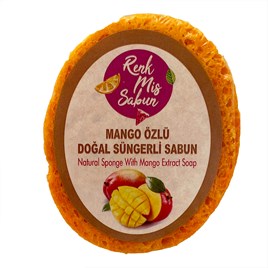 Mango Özlü Doğal Süngerli Sabun