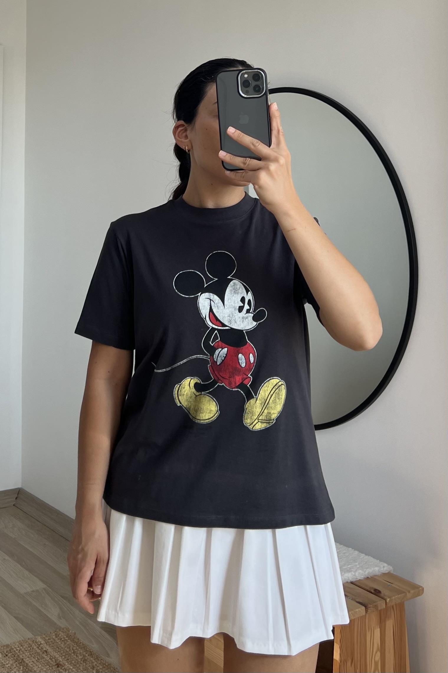 Antrasit Mickey Mouse Tshirt uygun fiyatlarda www.butikhola.com adresinde