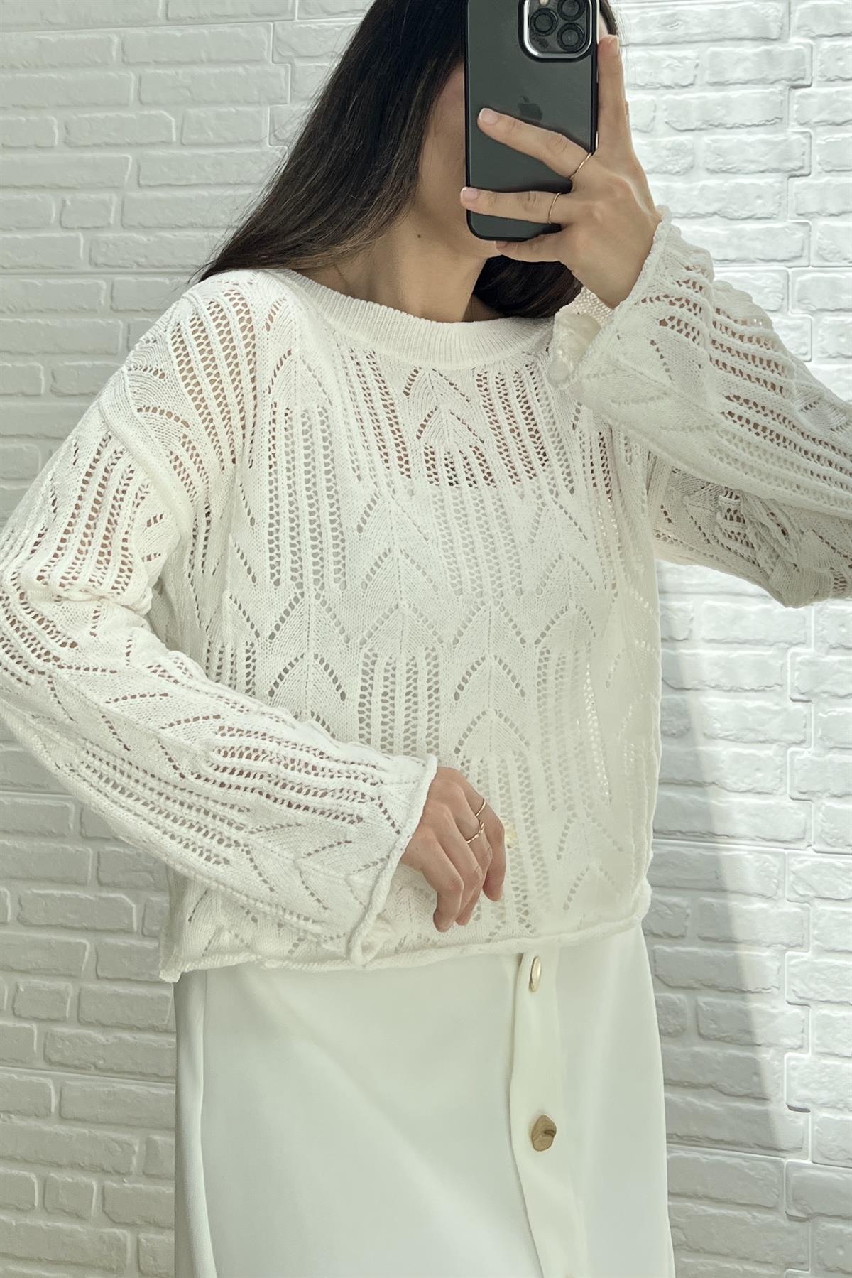 Beyaz Merserize Triko uygun fiyatlarda www.butikhola.com adresinde
