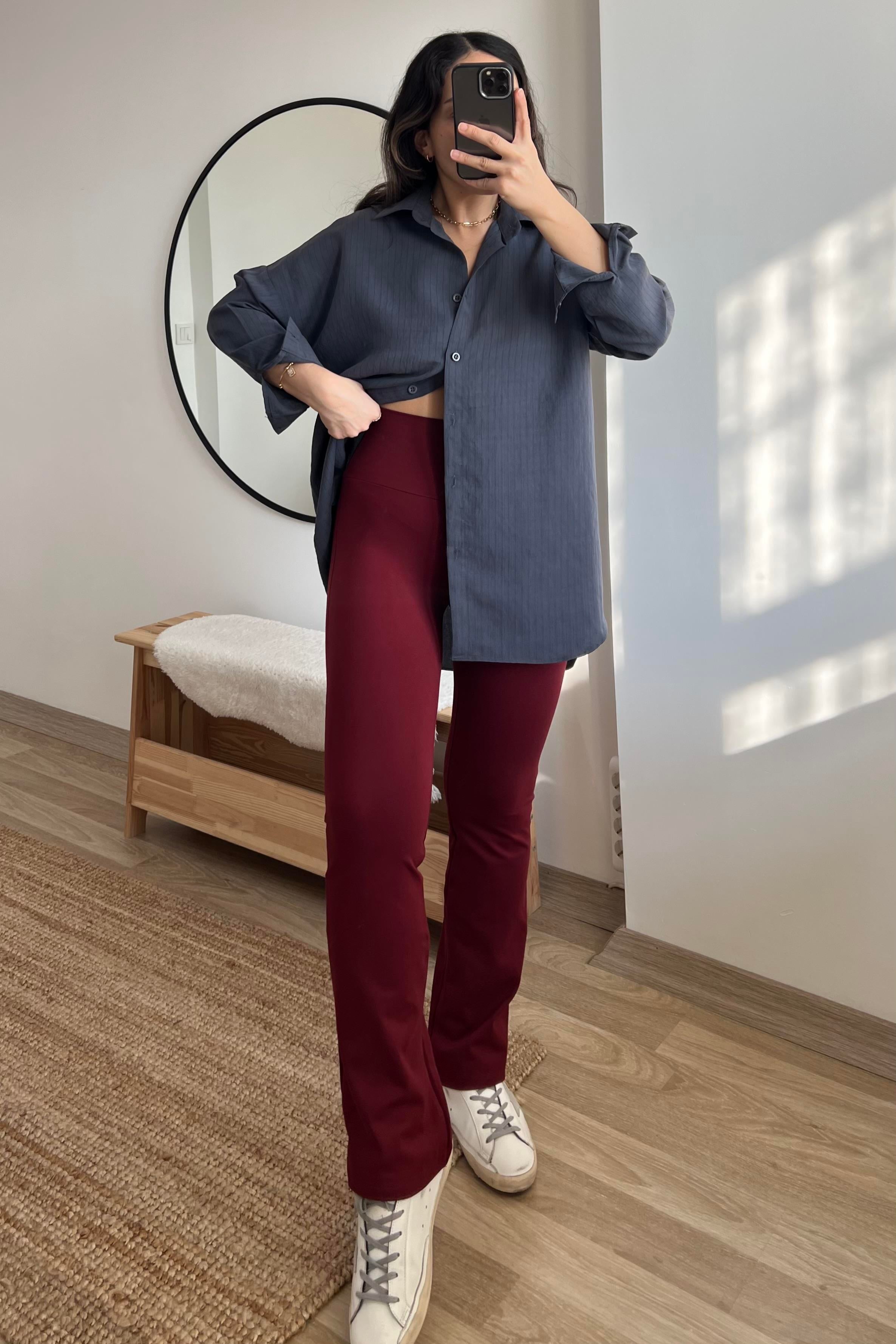Bordo Flare Oys Tayt uygun fiyatlarda www.butikhola.com adresinde