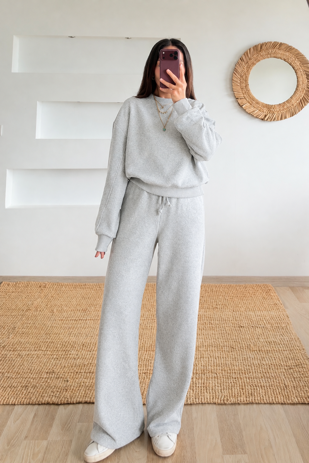 Gri Selanik Eşofman Takımı uygun fiyatlarda www.butikhola.com adresinde