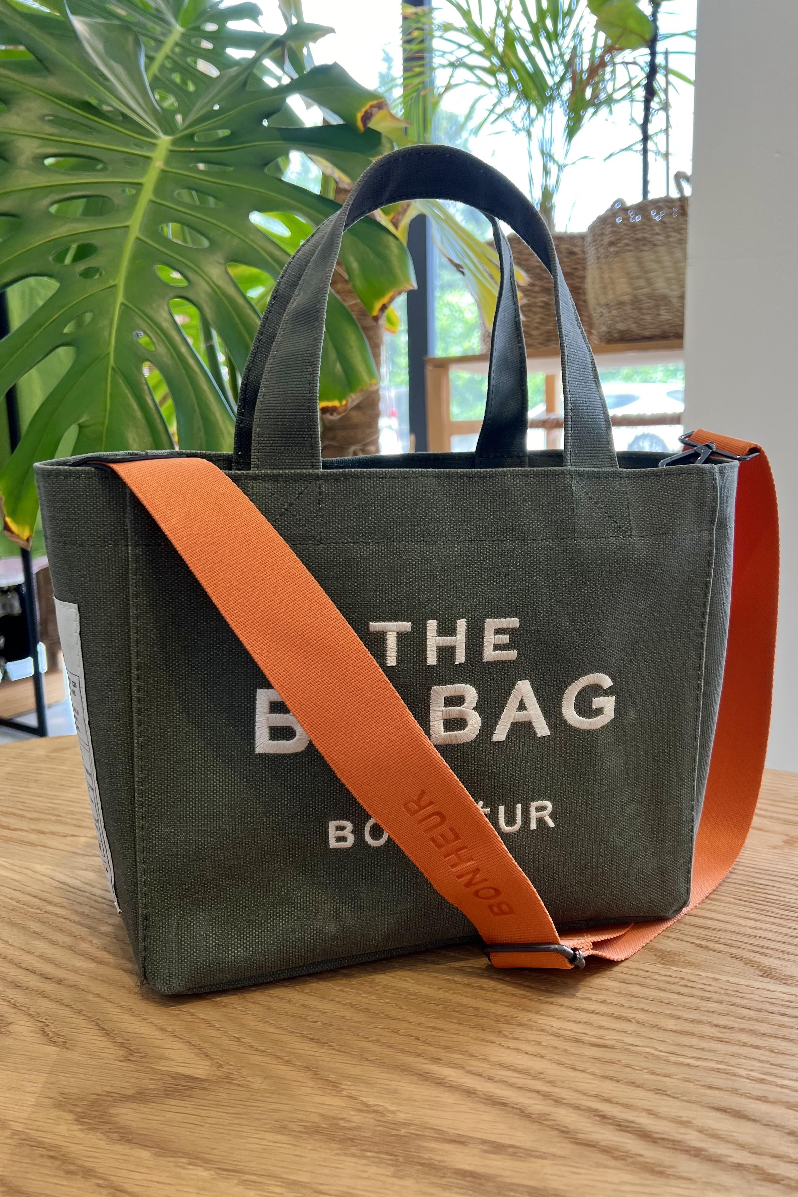 Haki Tote Bag uygun fiyatlarda www.butikhola.com adresinde