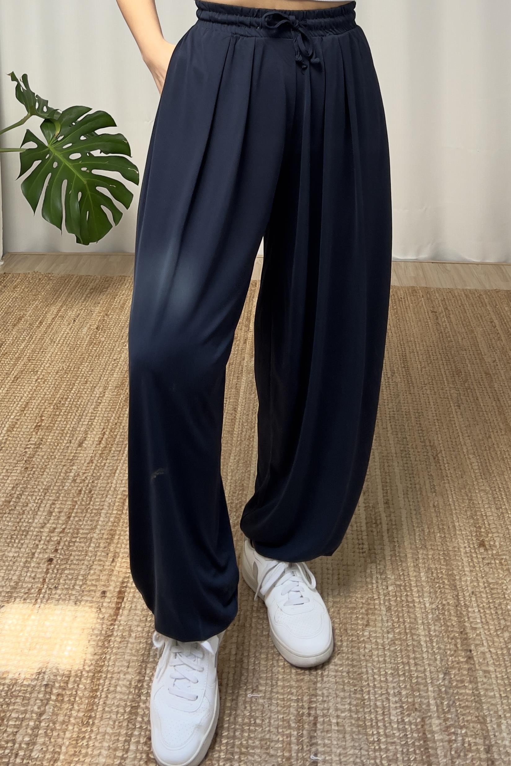 İndigo Oys Modal Şalvar Pantolon uygun fiyatlarda www.butikhola.com adresinde