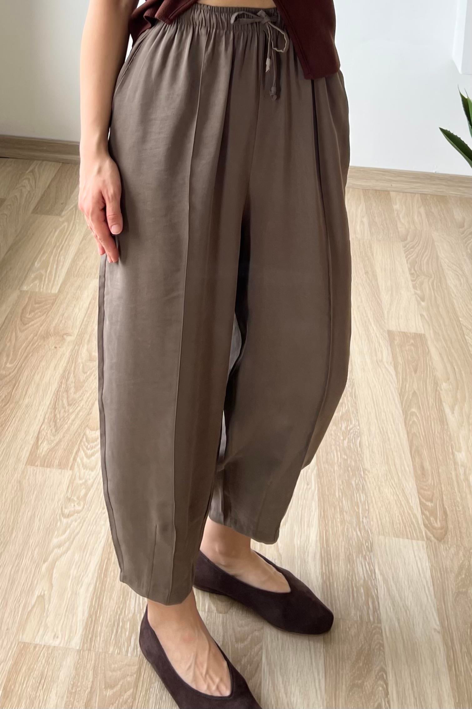 Kahve Bohem Tensel Pantolon uygun fiyatlarda www.butikhola.com adresinde