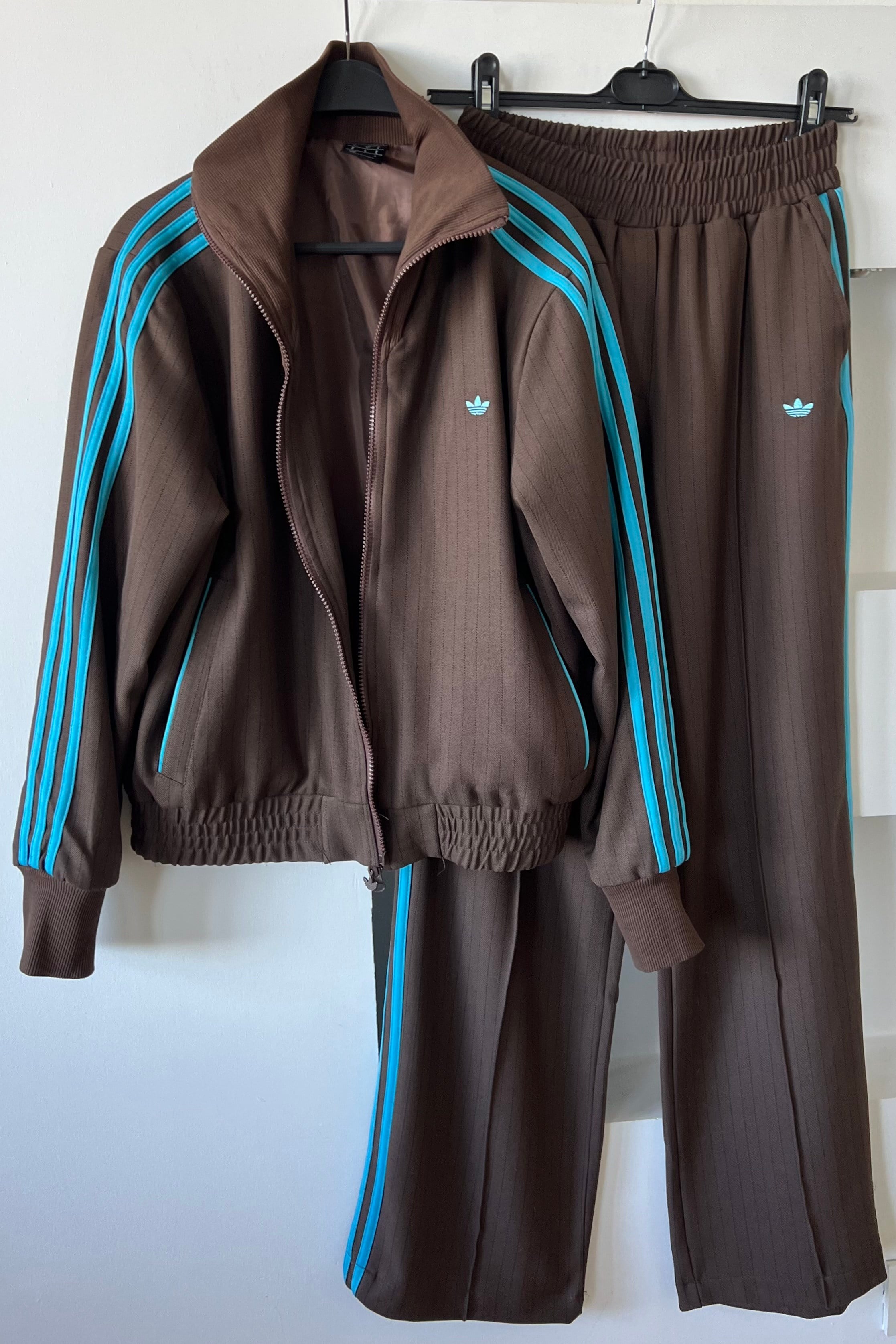 Kahve Çift Fermuarlı Bomber Pantolon Takım uygun fiyatlarda www.butikhola.com adresinde