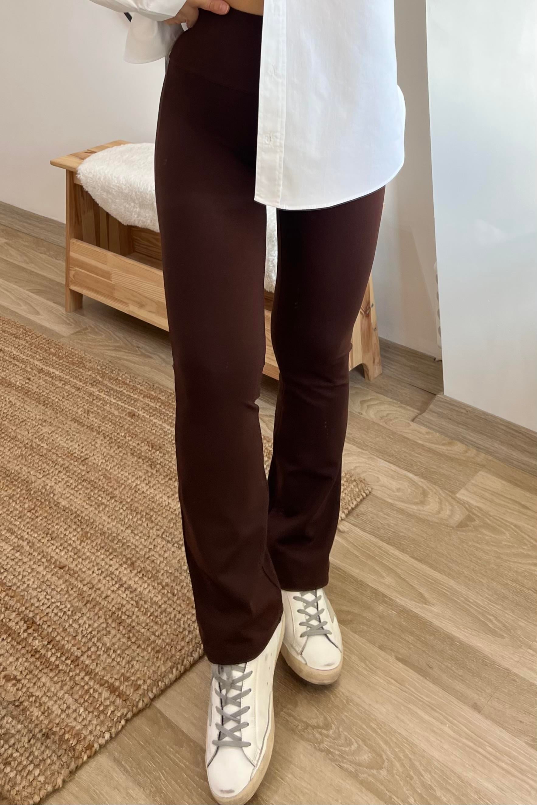 Kahve Flare Oys Tayt uygun fiyatlarda www.butikhola.com adresinde