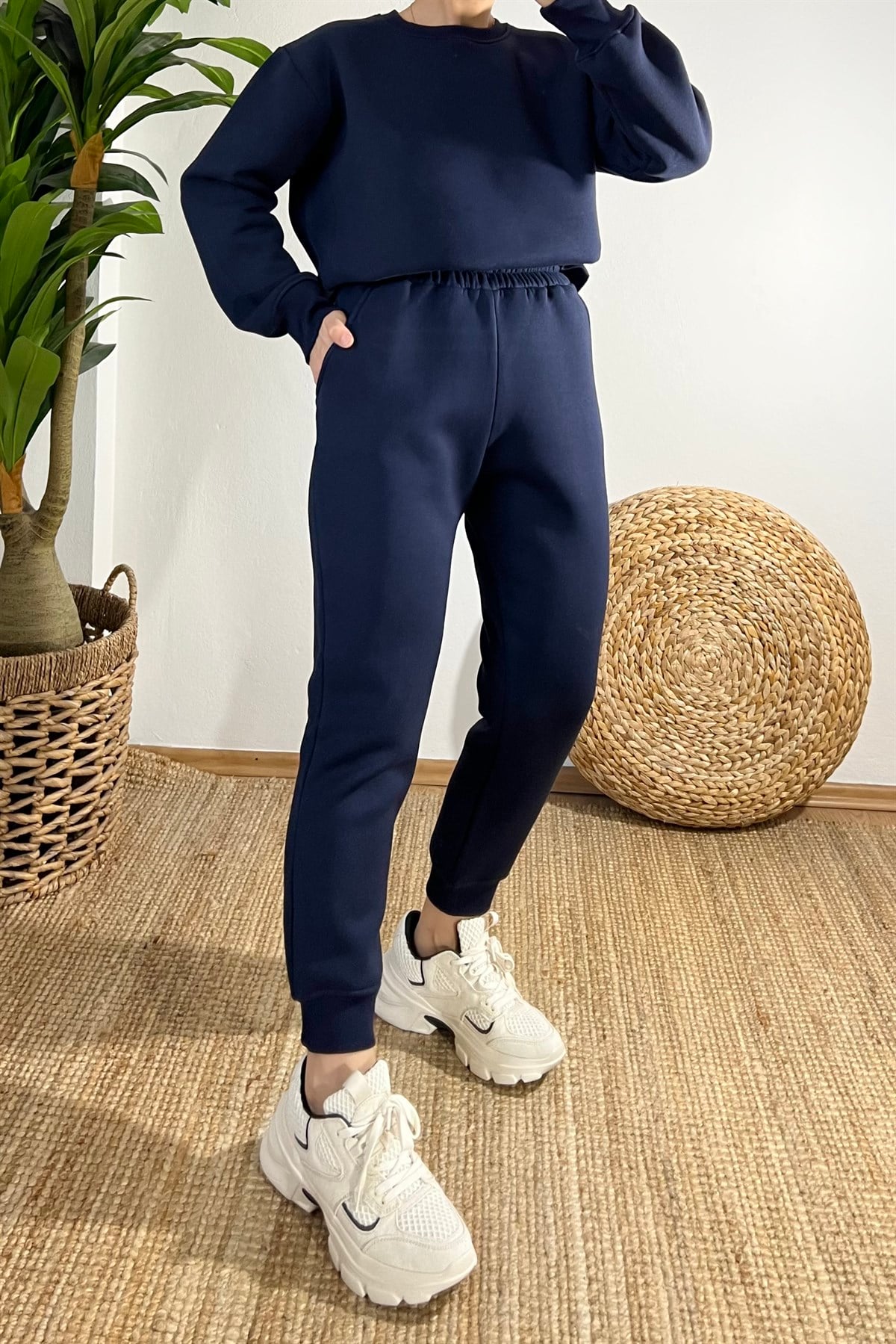 Lacivert Comfort Eşofman Takımı uygun fiyatlarda www.butikhola.com adresinde