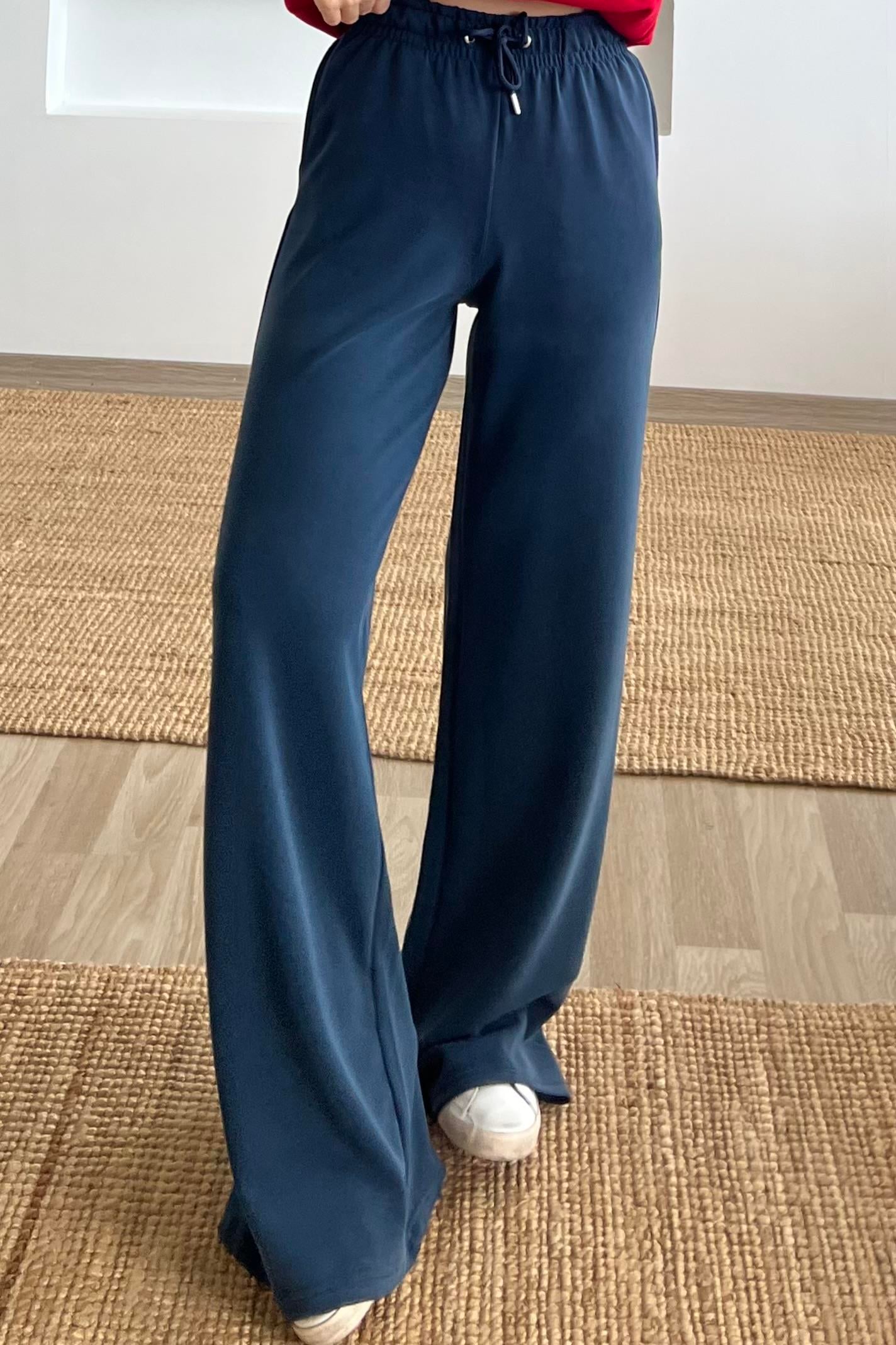 Lacivert Oys Rahat Modal Pantolon uygun fiyatlarda www.butikhola.com adresinde