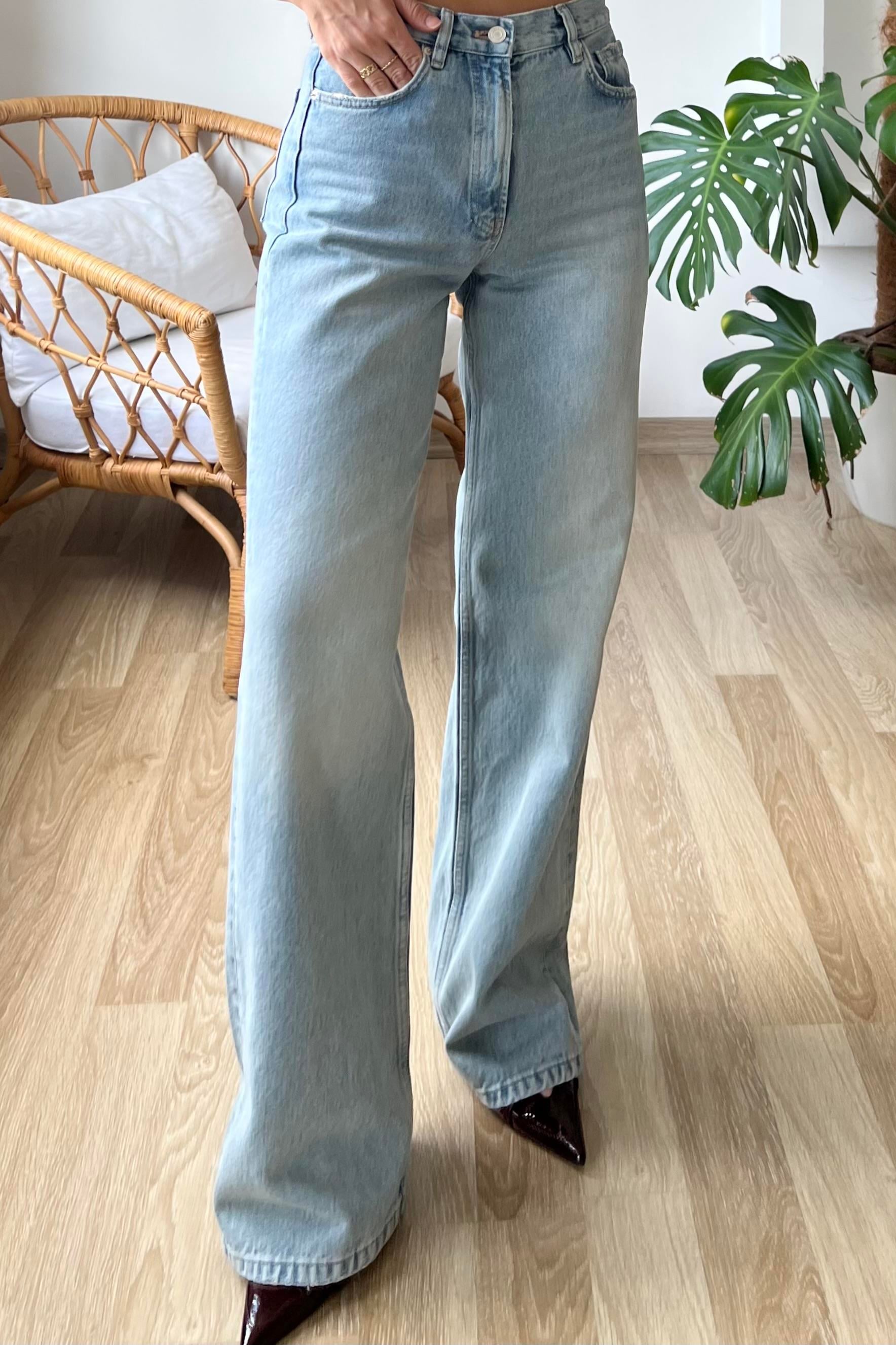MD Yüksek Bel Wide Leg Jean uygun fiyatlarda www.butikhola.com adresinde