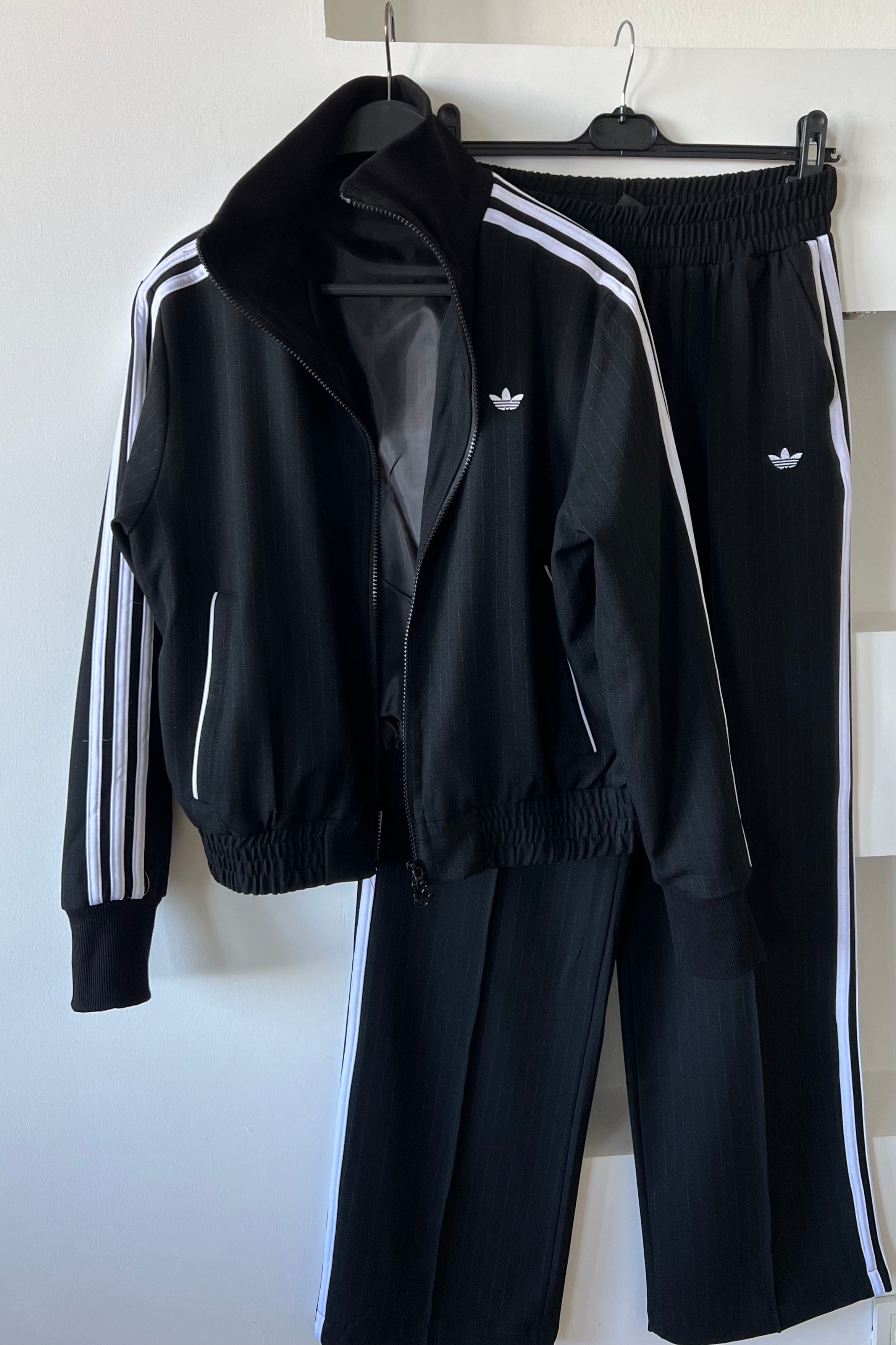 Siyah Çift Fermuarlı Bomber Pantolon Takım uygun fiyatlarda www.butikhola.com adresinde