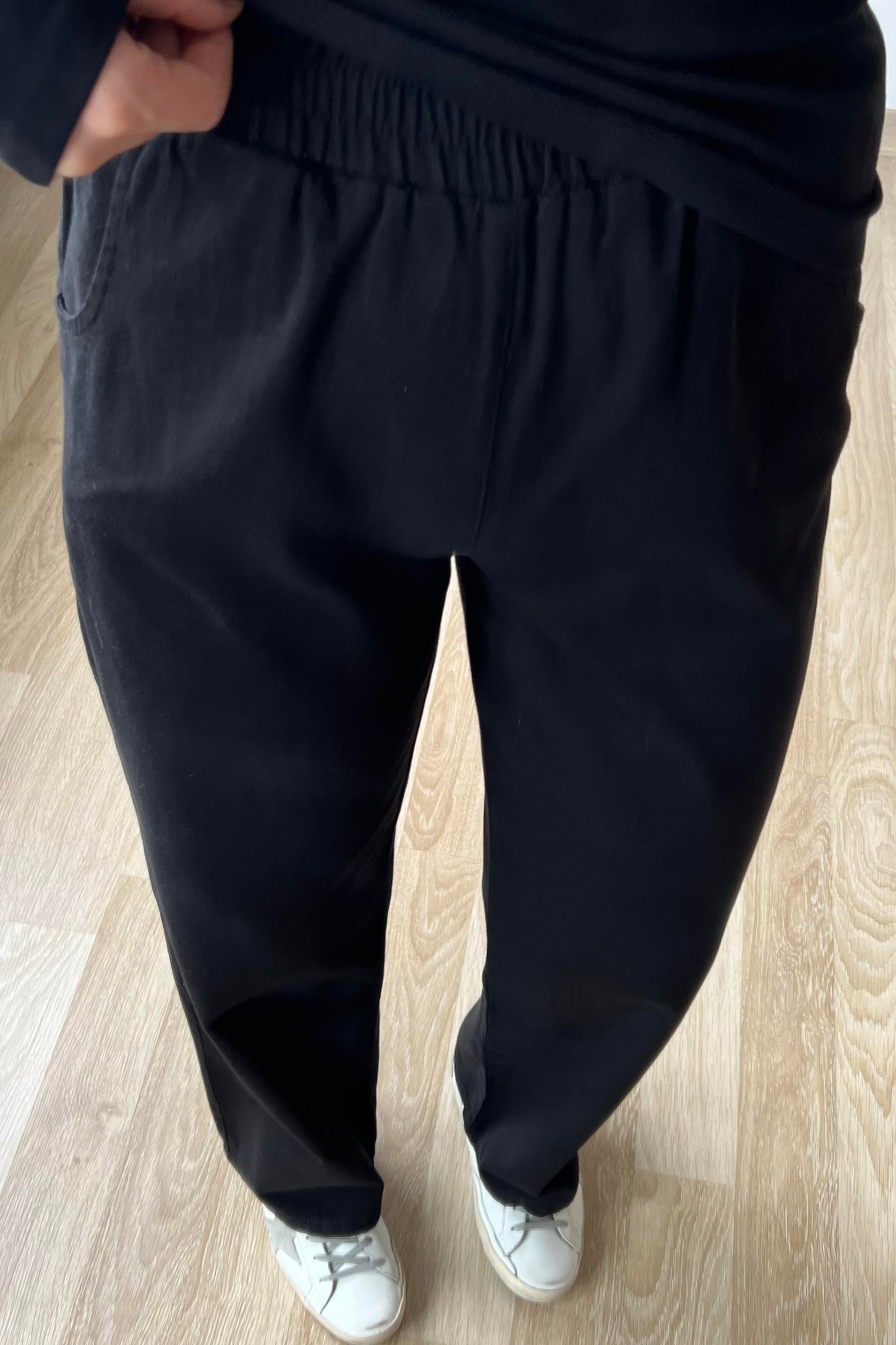 Siyah Gabardin comfort Pantolon uygun fiyatlarda www.butikhola.com adresinde