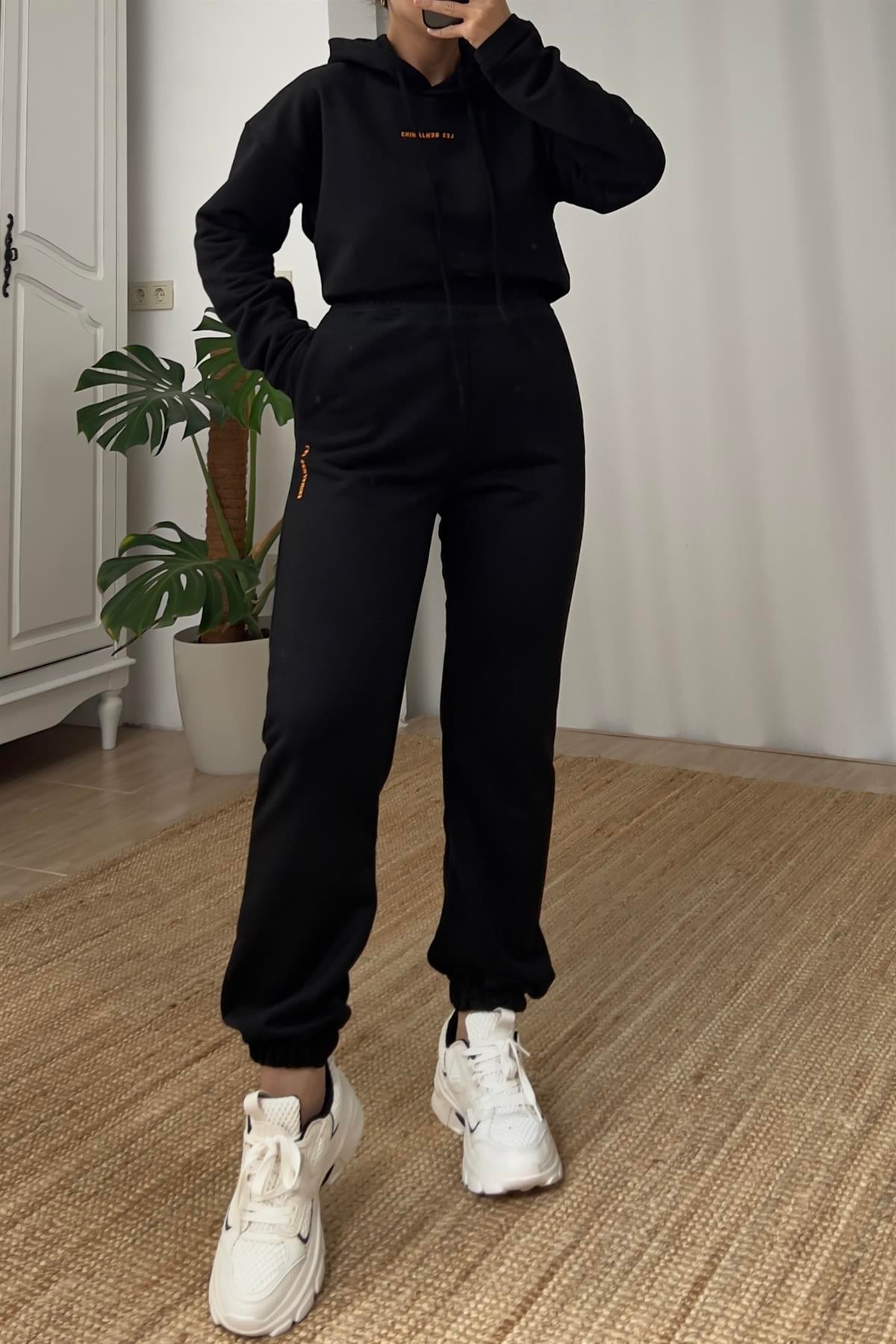 Siyah LB Jogger Eşofman Altı uygun fiyatlarda www.butikhola.com adresinde