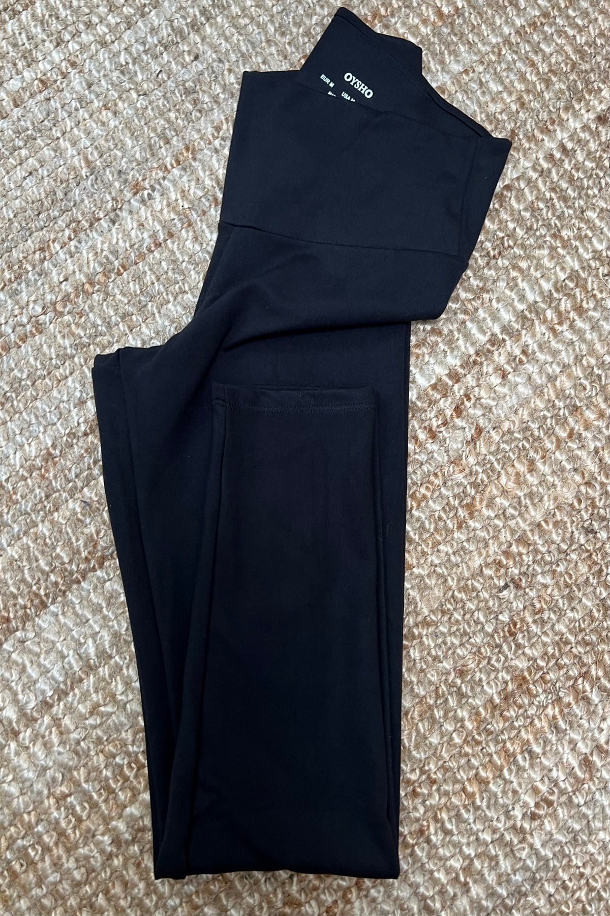 Siyah Oysho Tayt uygun fiyatlarda www.butikhola.com adresinde