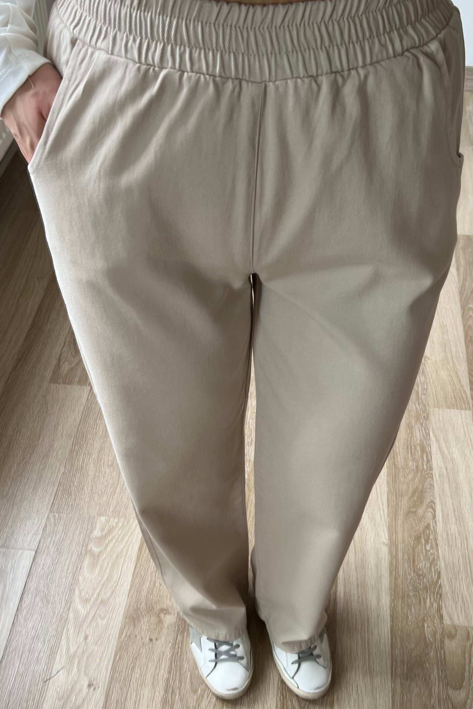 Taş Rengi Gabardin Pantolon uygun fiyatlarda www.butikhola.com adresinde