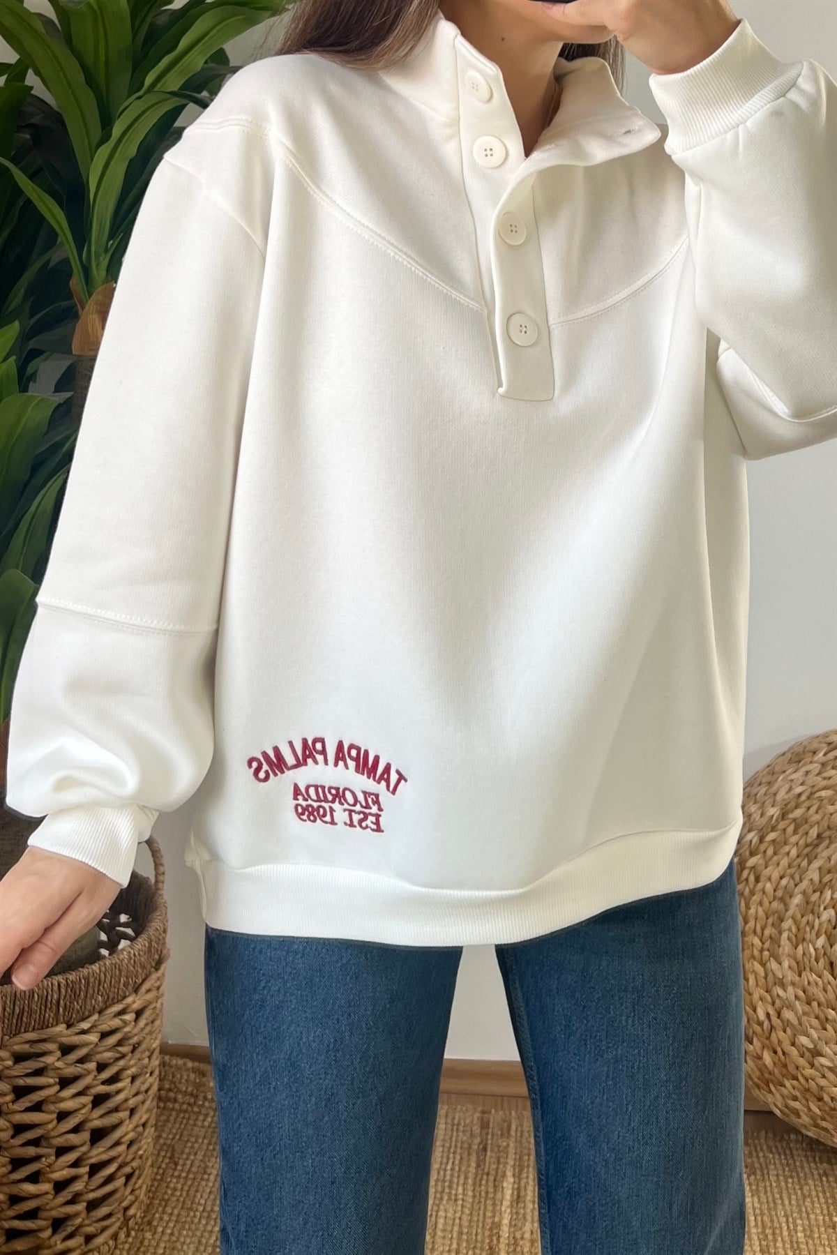 Zr Kolej Sweatshirt  uygun fiyatlarda www.butikhola.com adresinde