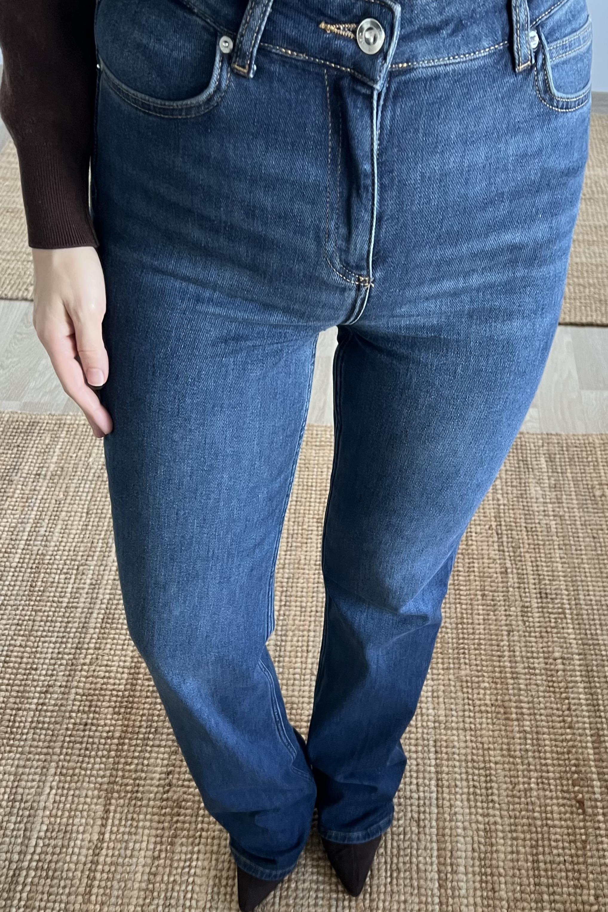 ZR Likralı Yüksek Bel Flare Jean uygun fiyatlarda www.butikhola.com adresinde