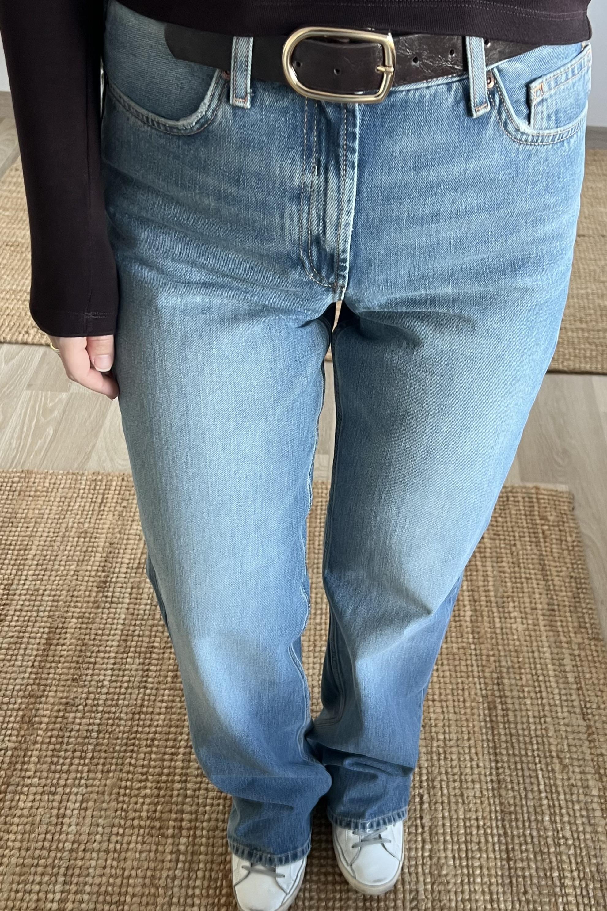 ZR Yıkamalı Orta Bel Wide Leg Jean uygun fiyatlarda www.butikhola.com adresinde