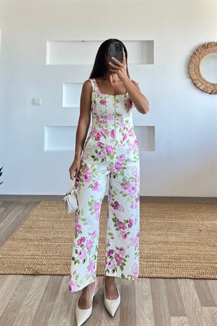 Floral Desenli Korse Takım uygun fiyatlarda www.butikhola.com adresinde