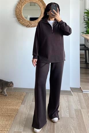 Kahve Oys Modal Comfort Takım uygun fiyatlarda www.butikhola.com adresinde