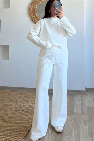 Nw Beyaz Premium Basic Takım uygun fiyatlarda www.butikhola.com adresinde