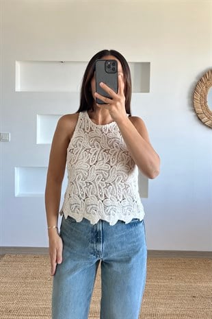 Tasarım Güpürlü Bluz uygun fiyatlarda www.butikhola.com adresinde