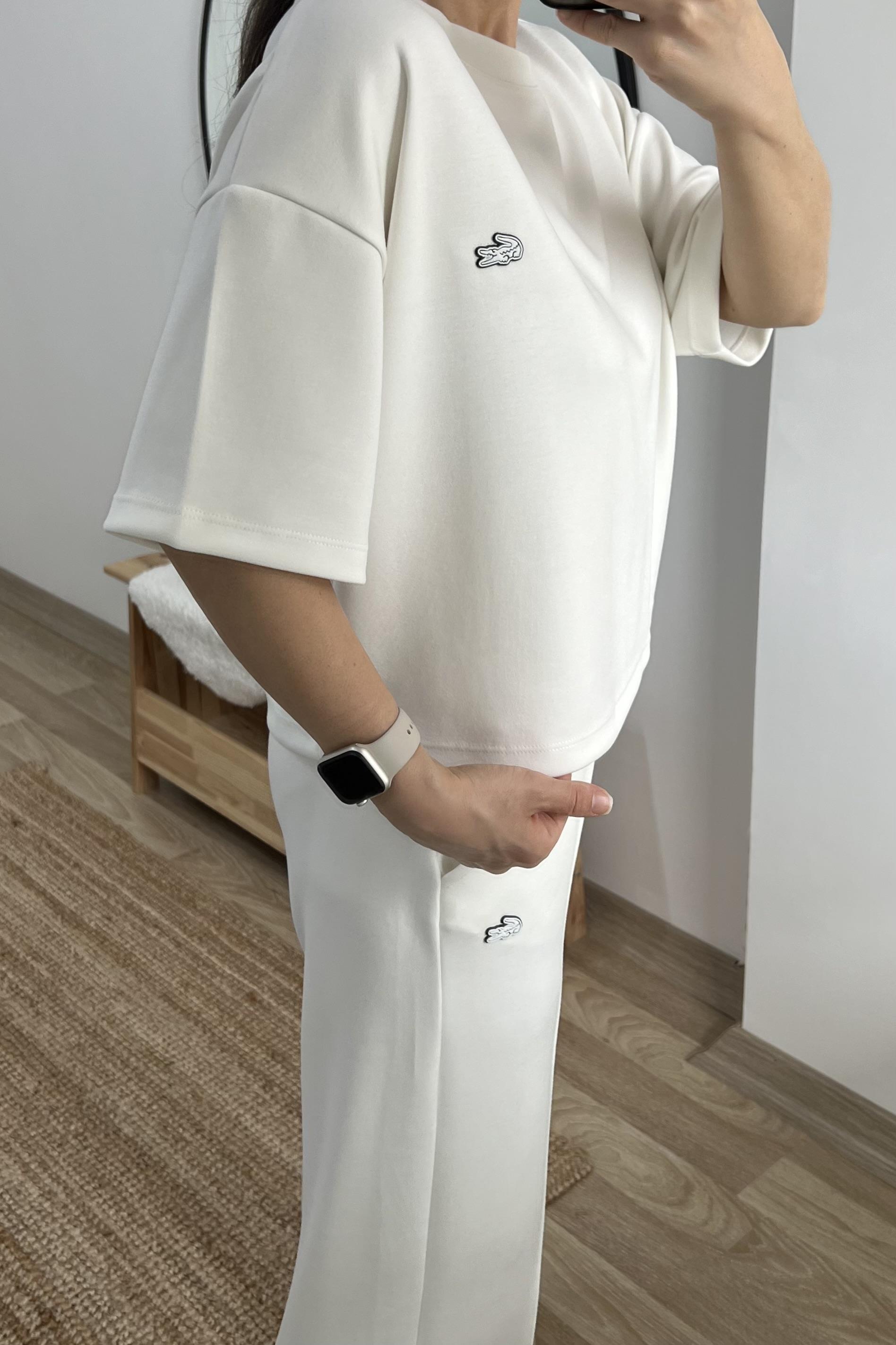 Beyaz Modal Eşofman Takımı uygun fiyatlarda www.butikhola.com adresinde