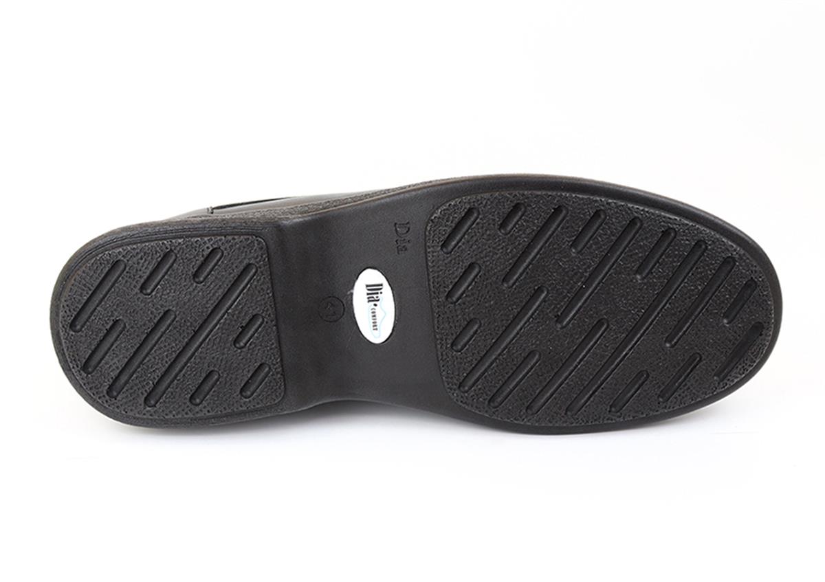 TOPTAN ORTOPEDiK DİYABETİK ERKEK AYAKKABI SİYAH DİA 101