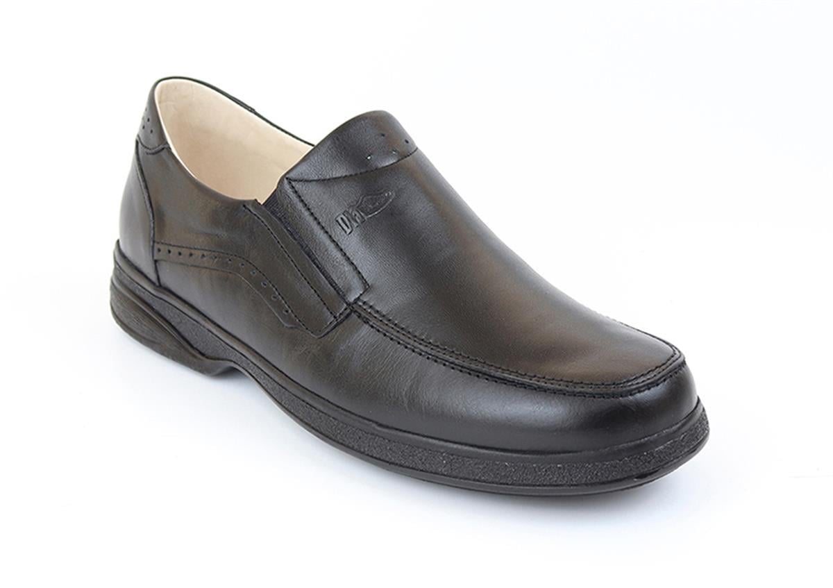 TOPTAN ORTOPEDiK DİYABETİK ERKEK AYAKKABI SİYAH DİA 101