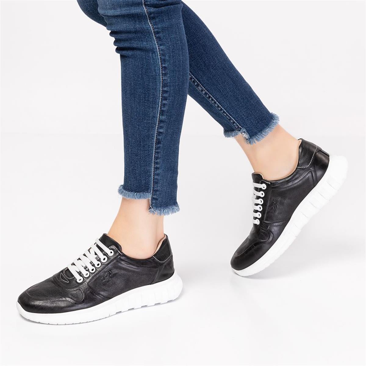 TOPTAN ORTOPEDiK DİYABETİK SPOR AYAKKABI SİYAH DİA 030