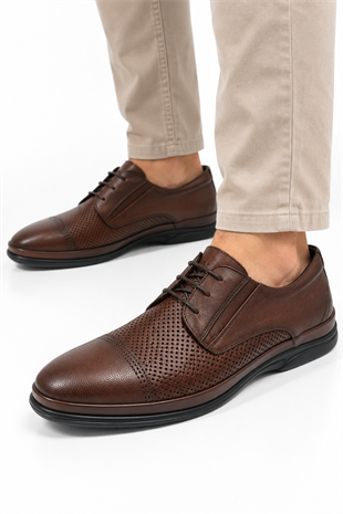 Dia Comfort 307 Casual Loafer Ortopedik Ayakkabı Taba