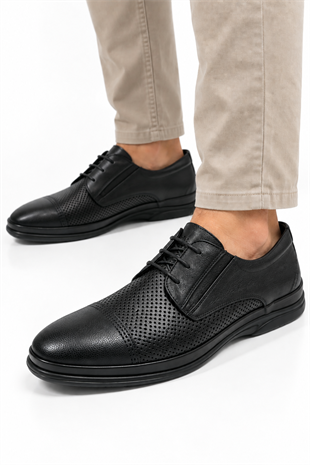 Dia Comfort 307 Casual Loafer Ortopedik Ayakkabı Siyah