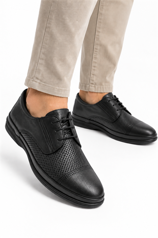 Dia Comfort 307 Casual Loafer Ortopedik Ayakkabı Siyah