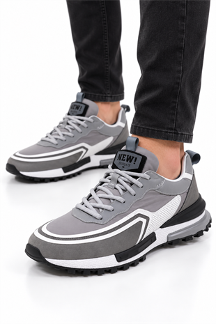Dia Comfort 730 Casual Erkek Ortopedik Ayakkabı Gri