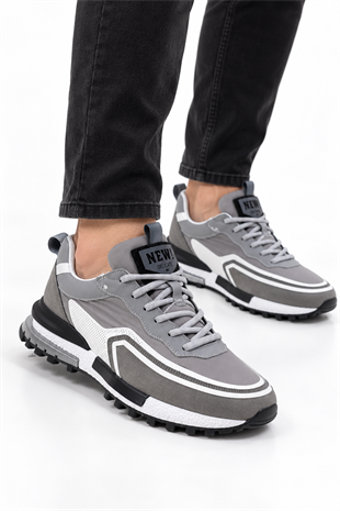 Dia Comfort 730 Casual Erkek Ortopedik Ayakkabı Gri