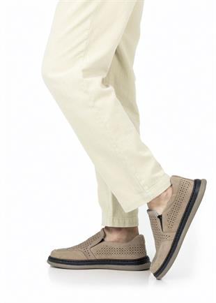 Dia Günlük Ortopedik Casual Ayakkabı Bej