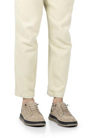 Dia Ortopedik Casual Süet Erkek Ayakkabı Açık Bej